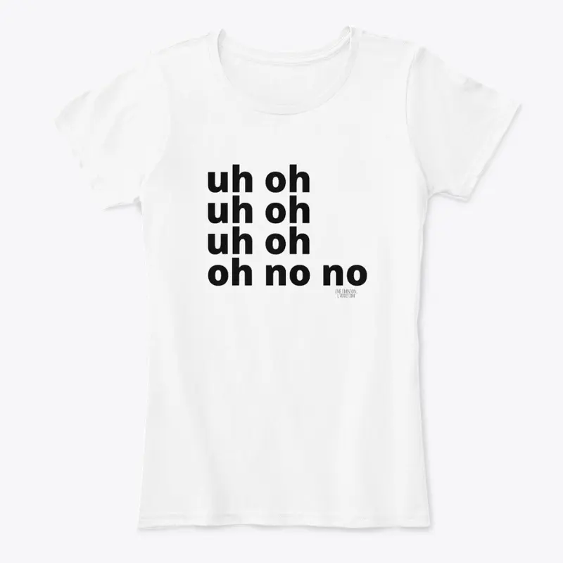 T-SHIRT FEMME SLIM UCLAddition X uh oh